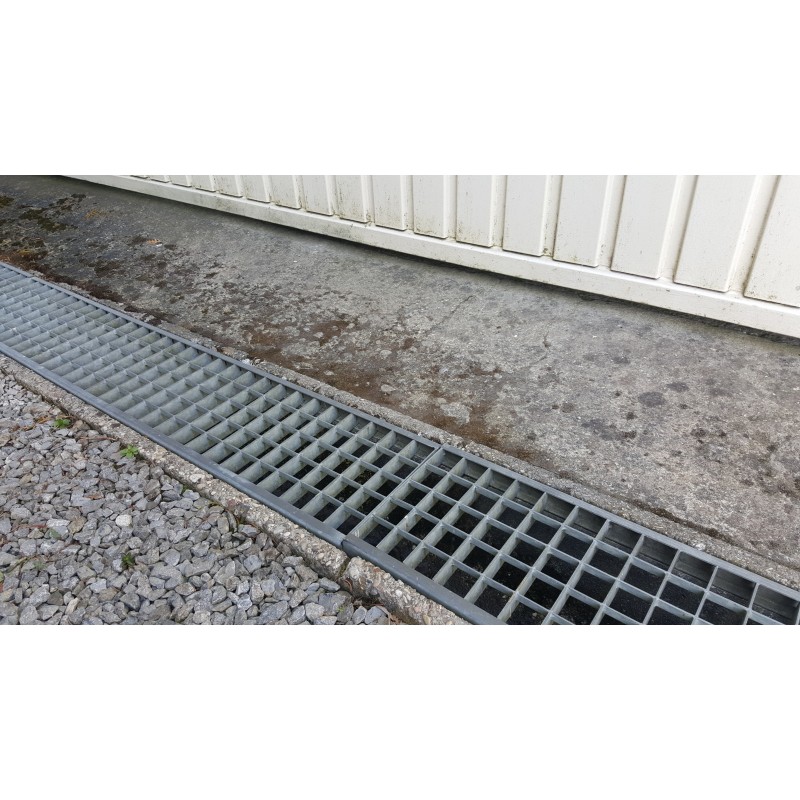 Cadre Pour Grille Caillebotis NORM Galvanisé - Dimensions 300x1000x20 Mm - Neuf