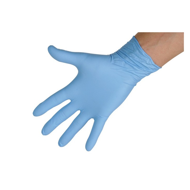 Med-Comfort Lot De 100 Gants En Nitrile Non Poudrés Vert Pomme Taille