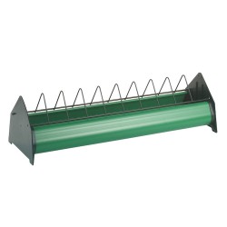 MANGEOIRE en PVC vert robuste pour Poules 20 x 75 cm