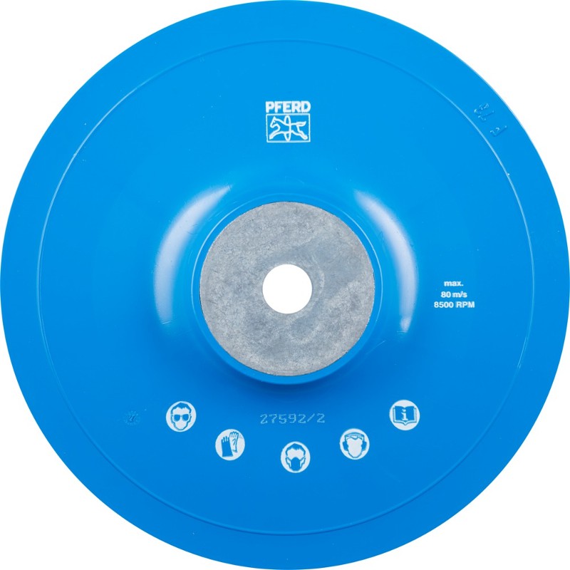 Plaque De Support Norton RazorStar Pour Disques Fibre Diamètre 125 Mm - Filetage M14 - Refroidissement Optimal