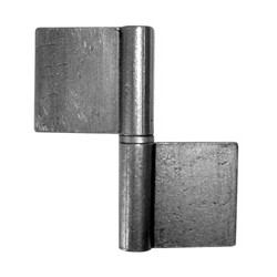 Charnières à Souder 60x14mm – Mâle/femelle, Lot 6 Paires, Uxcell, Pour Portail
