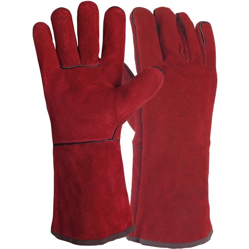 Gants De Soudeur Weldy 408OCRE T7 JUBA - Cuir Croûte, Neufs