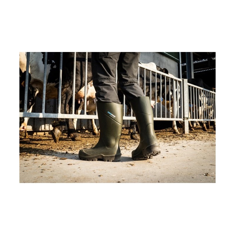 Botte De Sécurité Soul Rebel Bronze 1 S5 Vert Jade Semelle Noire - Made In France - Pointure 44