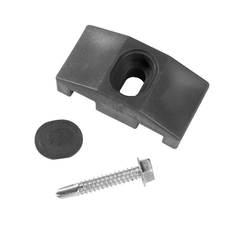 Lot De 10 Attaches Pour Grillage En Acier Inoxydable – Fixations Polyvalentes Pour Poteaux, étagères, Clôtures - 9