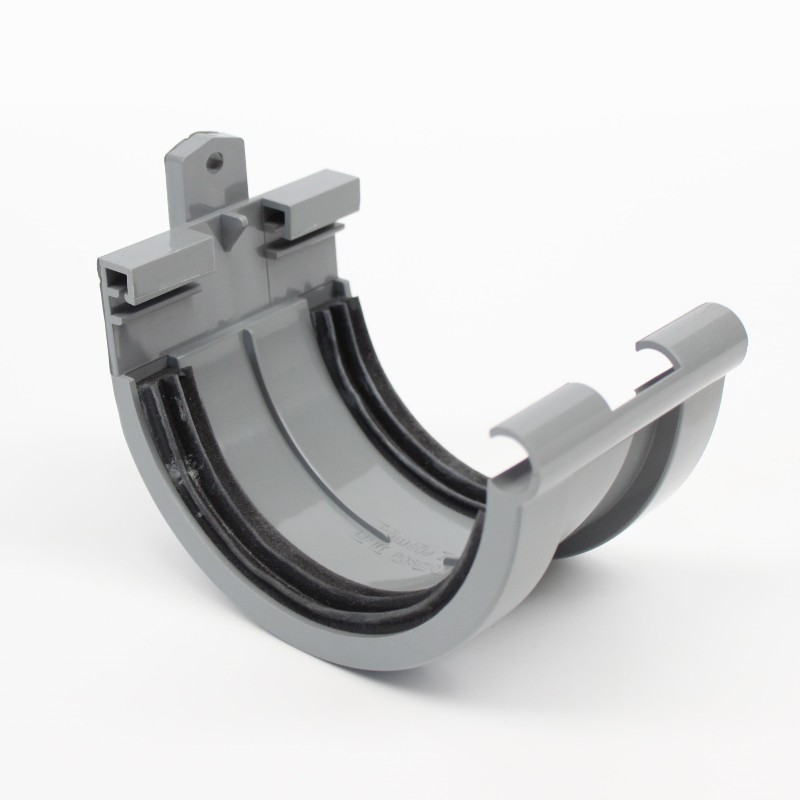 Raccord De Gouttière En Zinc – Compatible Gouttières 25/28/33/40, Avec Joint EPDM Pour étanchéité