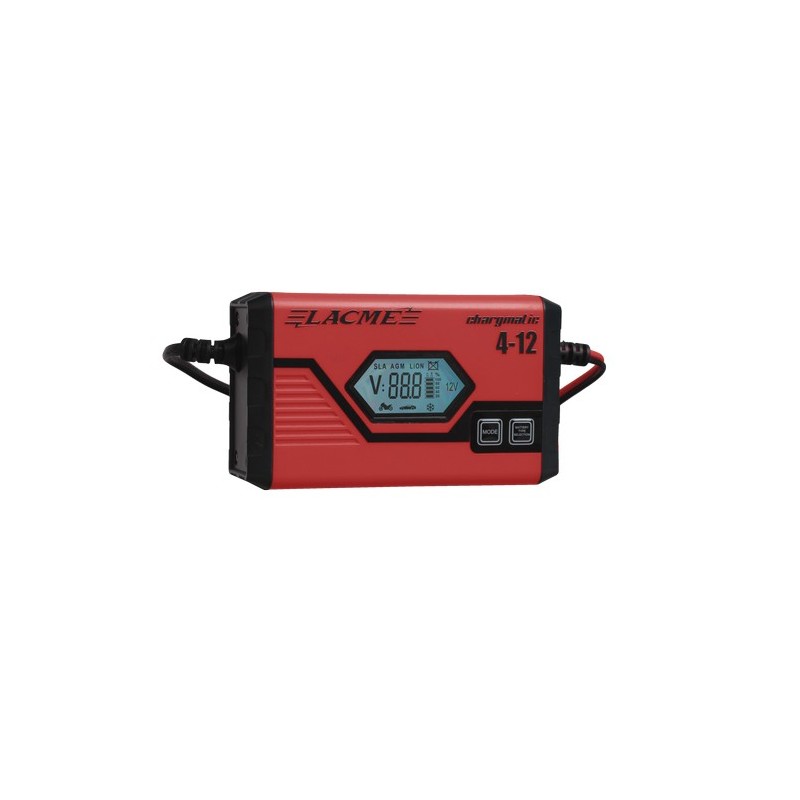 MICTUNING Chargeur De Batterie 12V 4A Mainteneur Automatique - Voiture Moto Bateau 6V/12V