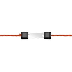 CONNECTEUR Litzclip inox pour cordelette de clôture 3mm - PAR 10