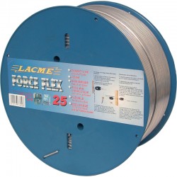Fil Clôture lisse FORCEFLEX 2,5 mm - 400 m - LACME