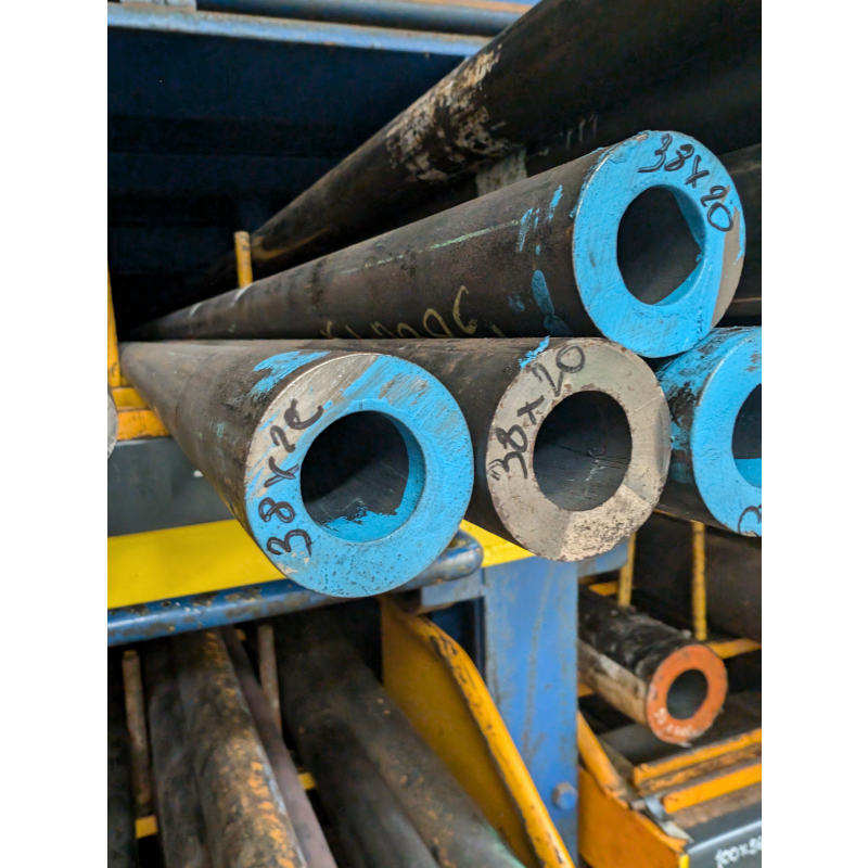 Tube Acier Rond Diamètre Inoxydable Acier Tube Rond 1 Piu00e8ce De Tube En Acier Doux Rond En Acier Droit, Tuyau En Acier Hydraulique De Pru00e9cision Sans Soudure, Tubes En Acier Sans Soudure