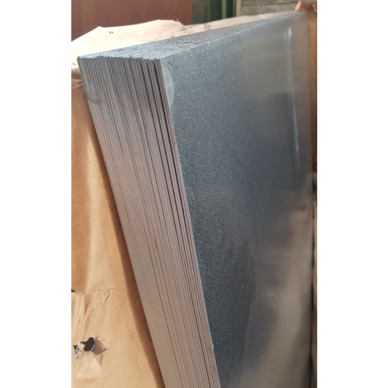 Tole acier galvanisé 1000x2000x4 mm | Leroy Merlin