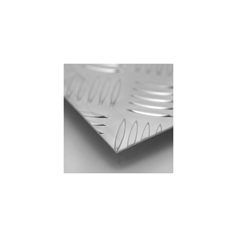 Plaque en tôle d'aluminium 1-4 mm - Feuille d'un côté - Plaque d