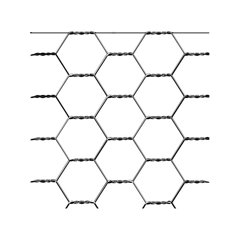 Grillage à Poules - Métal Fin à Mailles Hexagonales - Différentes  dimensions — BRYCUS
