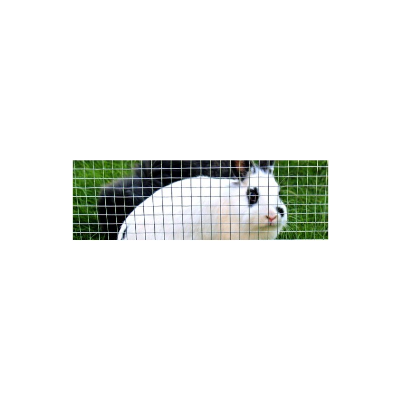 WilTec Grillage Volière Acier Galvanisé - Maille Carrée 12x12mm, Rouleau 10m X 50cm - Clôture Enclos Jardin Robuste
