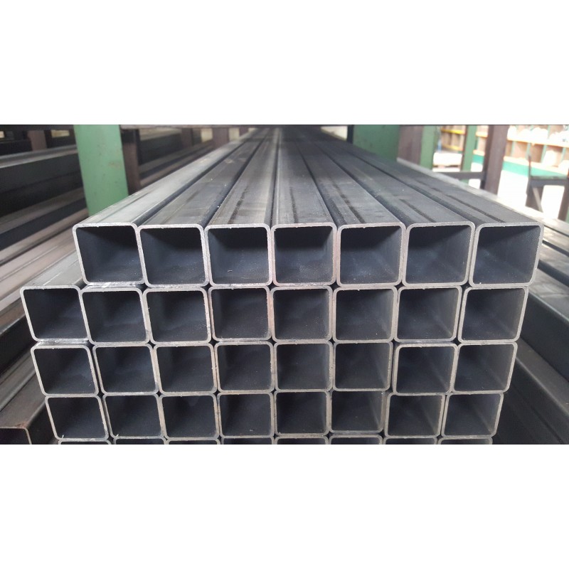 Tube Carré Acier 120x120x5 Mm - Longueur Au Choix De 20 à 300 Cm - S235 Brut - 7
