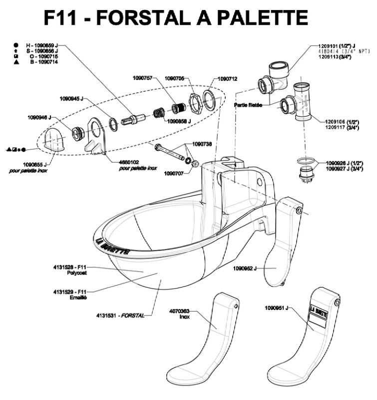 F11 Forstal à Palette